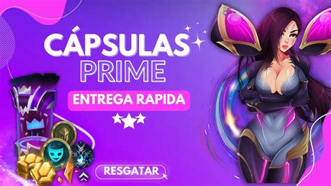 Capsula Prime Gaming League Of Legends Lol Dfg