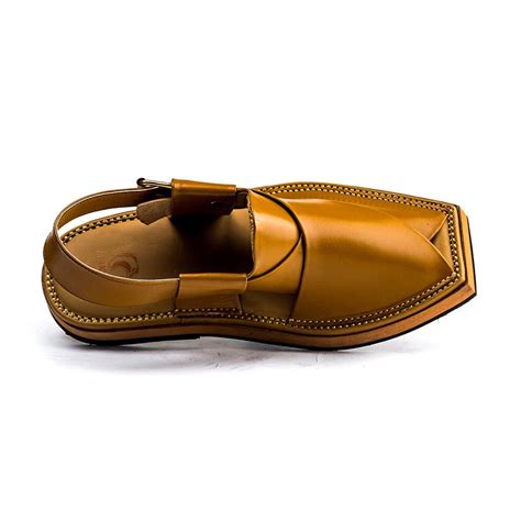 Kaptaan Chappal Yellow Seengar Fashion