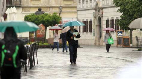 Sti E Nam Promjena Vremena Upaljen Uti Meteoalarm Za Na U Upaniju