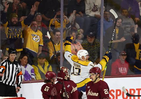 Roman Josi Predators Roll Past Coyotes The Rink Live Coverage Of