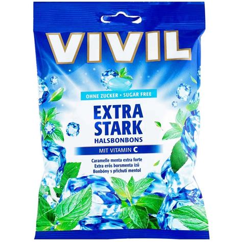 Vivil Halsbonbons Extra Stark Mit Vitamin C Ohne Zucker G Shop