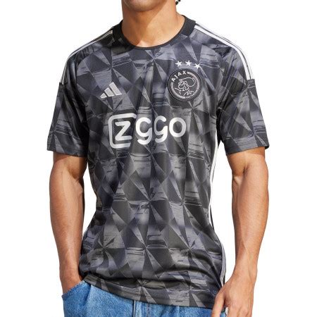 Camiseta Adidas A Ajax Negra Futbolmania