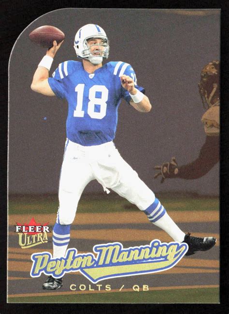 2005 Fleer Ultra Peyton Manning Gold Medallion 1 Indianapolis Colts EBay