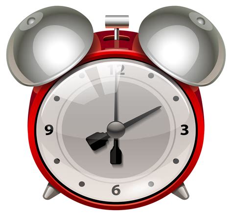 Alarm Clock Red Png Clip Art Clock Clipart Clip Art Alarm Clock