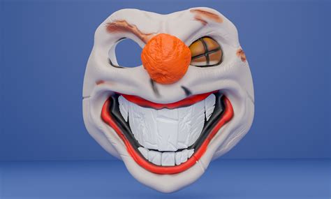 Stl File Twisted Metal Sweet Tooth Mask 🦷 ・3d Printing Idea To Download・cults