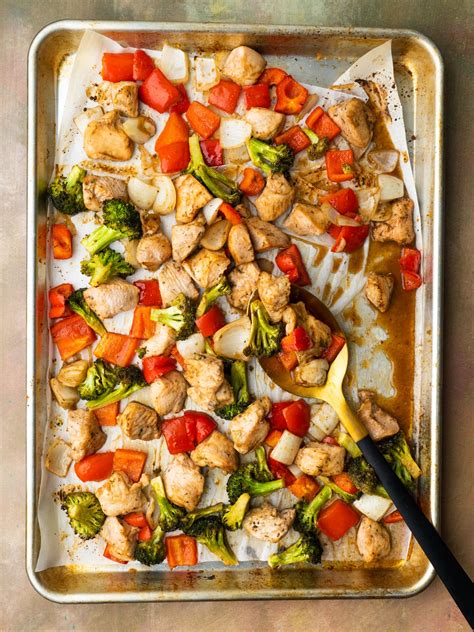 Baked Honey Balsamic Chicken Breast And Veggies