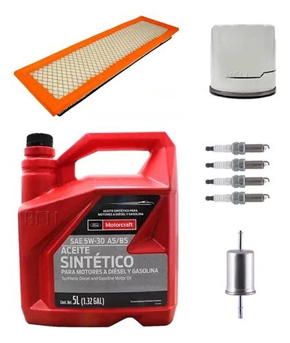 Kit Afinaci N Ford Fiesta Cil L Aceite Sint Tico W Meses Sin