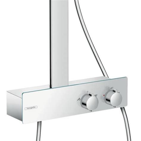 Hansgrohe Raindance E Shower System Thermostat With Ecosmart Chrome