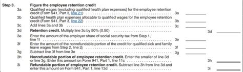 941 X Worksheet For Erc