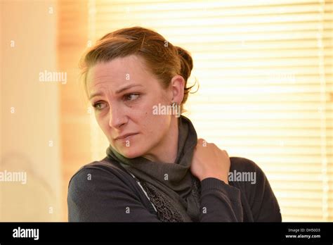 Woman Suffering Neck Pain Stock Photo Alamy