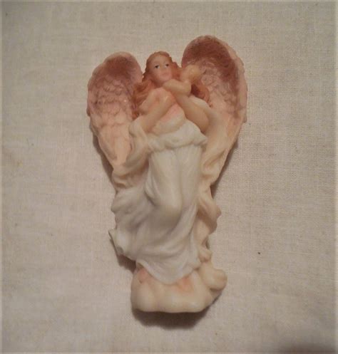 Roman Seraphim Angel Seraphina Angel Holding Baby Seraphim Etsy