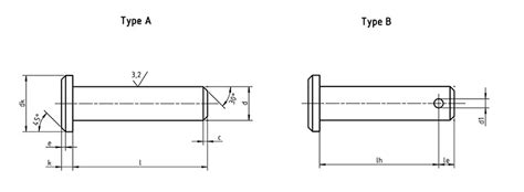 ISO 2341 Clevis Pins With Head