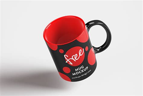 Clean free mug mockup - Mockups Design