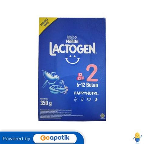 Ulasan Produk LACTOGEN 2 USIA 6 12 BULAN 350 GRAM BOX