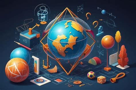 Premium Photo Mathematics Concept Illustration