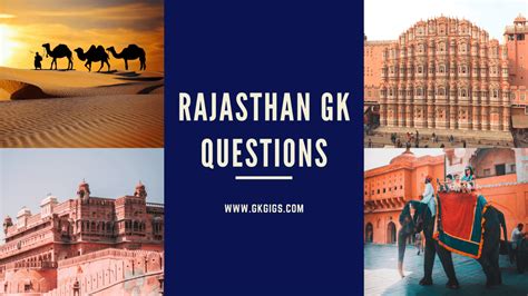 210+ Rajasthan GK Questions In English 2022 (Important MCQs)