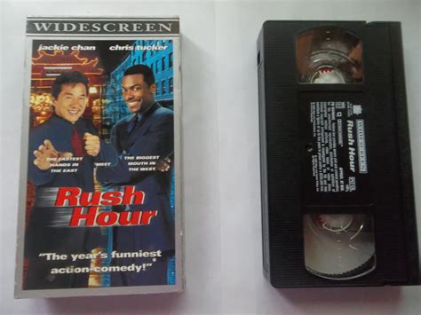 Rush Hour Vhs Fast Shipping Jackie Chan Chris Tucker Action