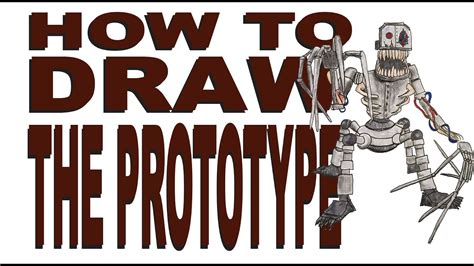 How To Draw The Prototype Poppy Playtime Youtube