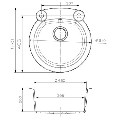 Комплект Кухненска Мивка Algranit Alveus Roll 10 A55 510 200 мм