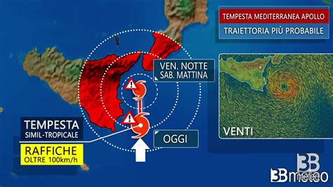 Meteo Ciclone Mediterraneo Apollo Rischio Medicane In Azione