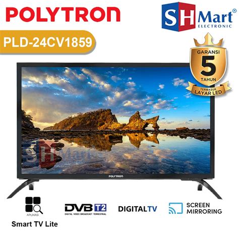 Jual Tv Polytron Inch Pld Cv Cv Smart Lite Digital