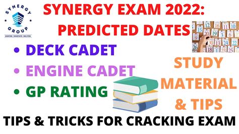 Synergy Exam Predicted Date Tips Tricks To Crack Study