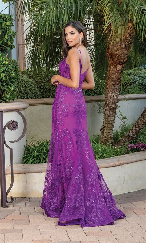 Long Sparkly Mermaid Style Prom Dress Promgirl