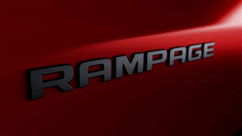 Ram Rampage Is Officially Stellantis New Unibody Pickup Truck The