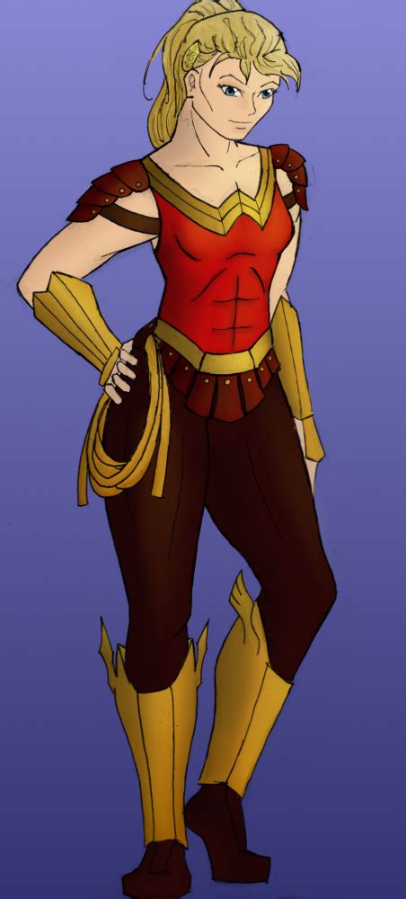 Wonder Girl Ii Redesign By Stolenthunder On Deviantart Cassie