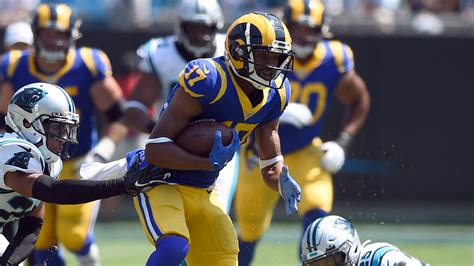 Rams Receivers In Flux Woods Tears Acl Beckham Practises