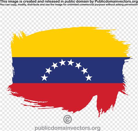 Bandera Pintada De Venezuela Png Pngwing