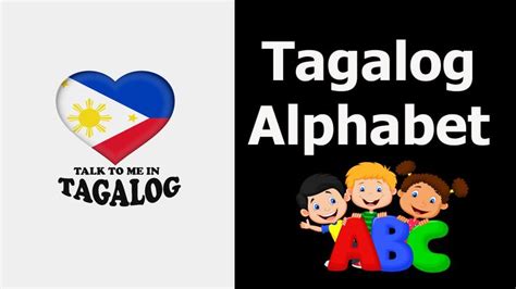 Learn the Tagalog (Filipino) alphabet on YouTube. It's really easy! :)