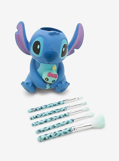 Loungefly Disney Lilo And Stitch Makeup Brush Set In 2021 Lilo And