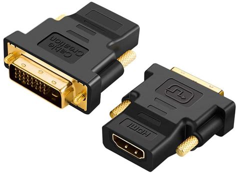 Adaptador Dvi A Hdmi Conecta PC Proyector y Más