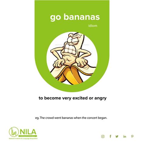 Go Bananas Idioms New Words Go Bananas