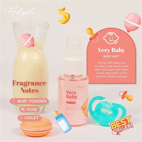 Jual Free Gift Body Mist Holigrels Holigrels Vanilla Eclair