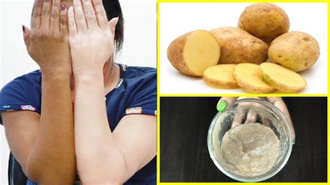 15 Minutes Skin Whitening Potato Facial Bleach Get Fair Spotless