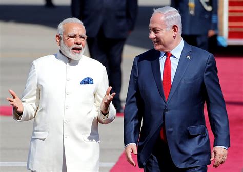 Modi begins first Israel visit by an Indian PM