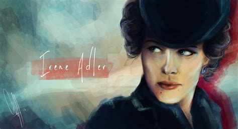 Irene Adler - Rachel McAdams Speedpaint by charlotvanh on DeviantArt