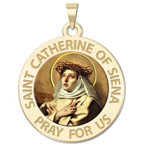 Saint Catherine of Siena Medals - ST405-RC