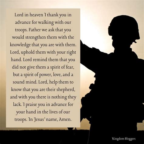 4 Powerful Prayers For Soldiers