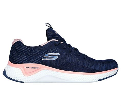 Skechers Wide Fit Navy Shoes Memory Foam Women's Sport Comfort Soft ...