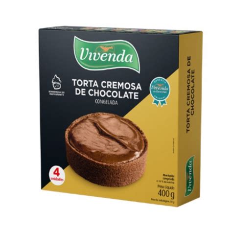 Torta Cremosa de Chocolate Vivenda do Camarão Life Gourmet