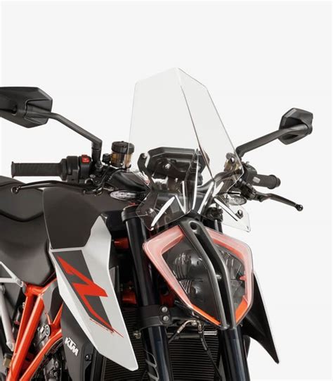 KTM 1290 Superduke R Puig Naked New Generation Touring Transparent