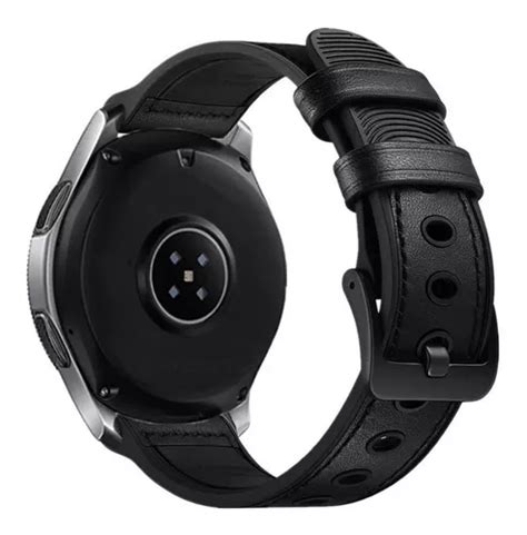 Pulseira 22mm Couro E Borracha Para Galaxy Watch 3 45mm Frete grátis