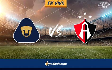 Transmisión Pumas vs Atlas HOY EN VIVO J5 Liga MX 2023 Mediotiempo