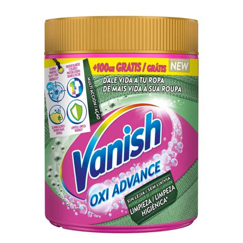 Détachant pour Textiles Anti décoloration VANISH OXI ACTION Booster