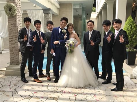 大学時代の友人の結婚式に参列しました｜こころ歯科クリニック 飾磨区の歯科・小児歯科・矯正歯科・歯科口腔外科