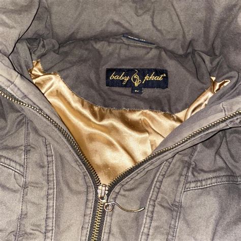 Authentic Y K Baby Phat Jacket With Fur Hood Depop