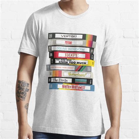 Alfred Hitchcock Vhs Tapes T Shirt For Sale By Mrfunkhouser